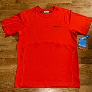 NWT Columbia Mens Omni-Shade River Chill Short Sleeve Top sz S